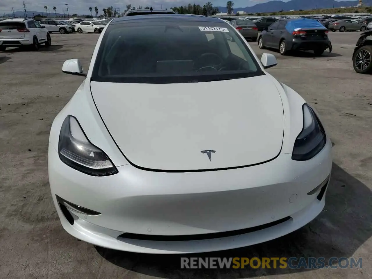 5 Photograph of a damaged car 5YJ3E1EBXMF150364 TESLA MODEL 3 2021