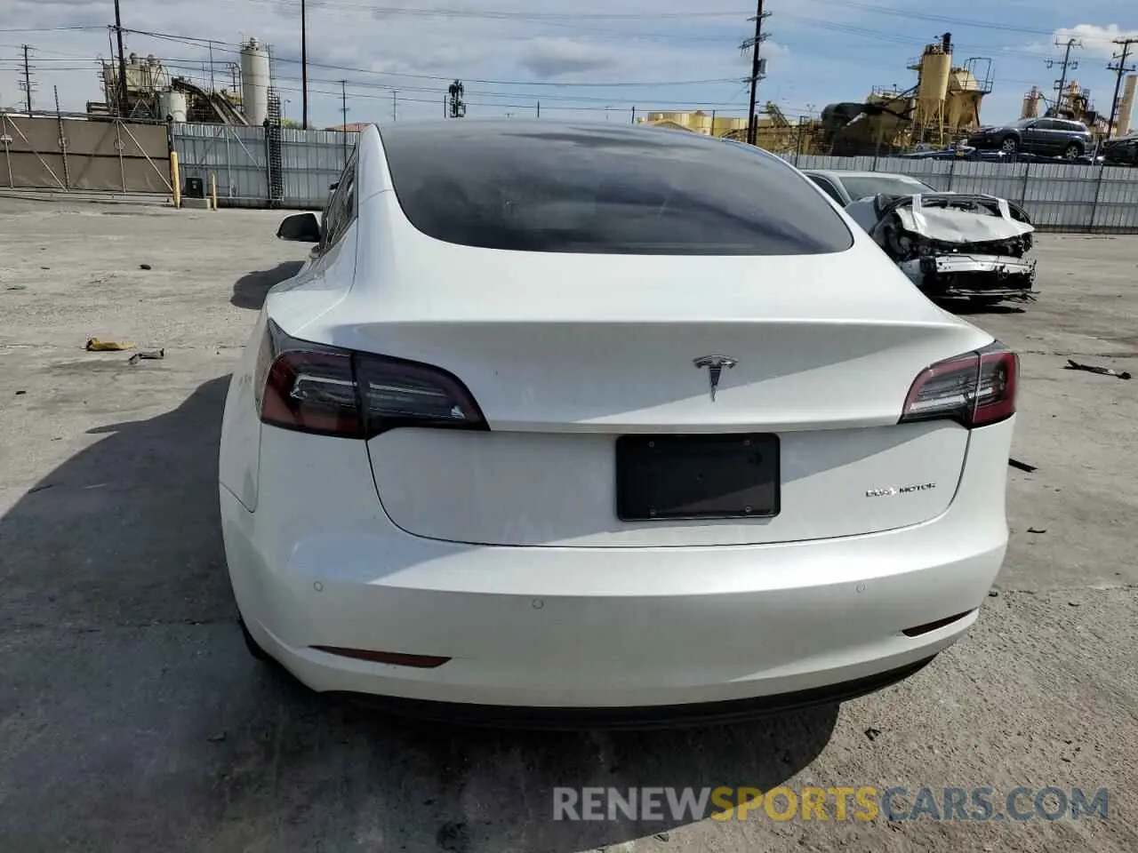 6 Photograph of a damaged car 5YJ3E1EBXMF150364 TESLA MODEL 3 2021