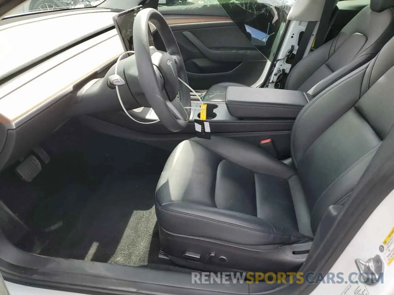 7 Photograph of a damaged car 5YJ3E1EBXMF150364 TESLA MODEL 3 2021