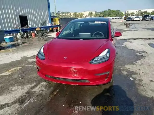 13 Photograph of a damaged car 5YJ3E1EBXMF848974 TESLA MODEL 3 2021