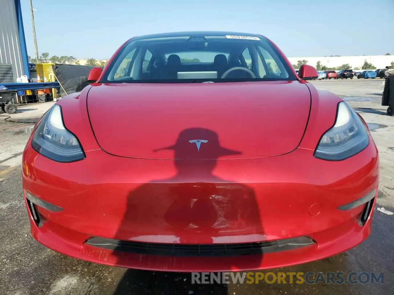 5 Photograph of a damaged car 5YJ3E1EBXMF848974 TESLA MODEL 3 2021