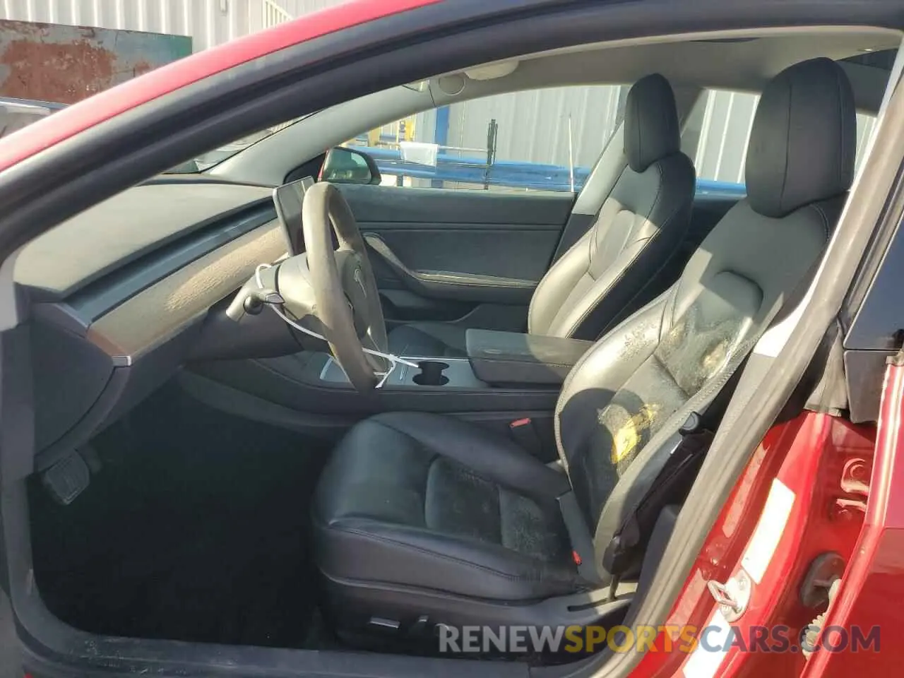 7 Photograph of a damaged car 5YJ3E1EBXMF848974 TESLA MODEL 3 2021