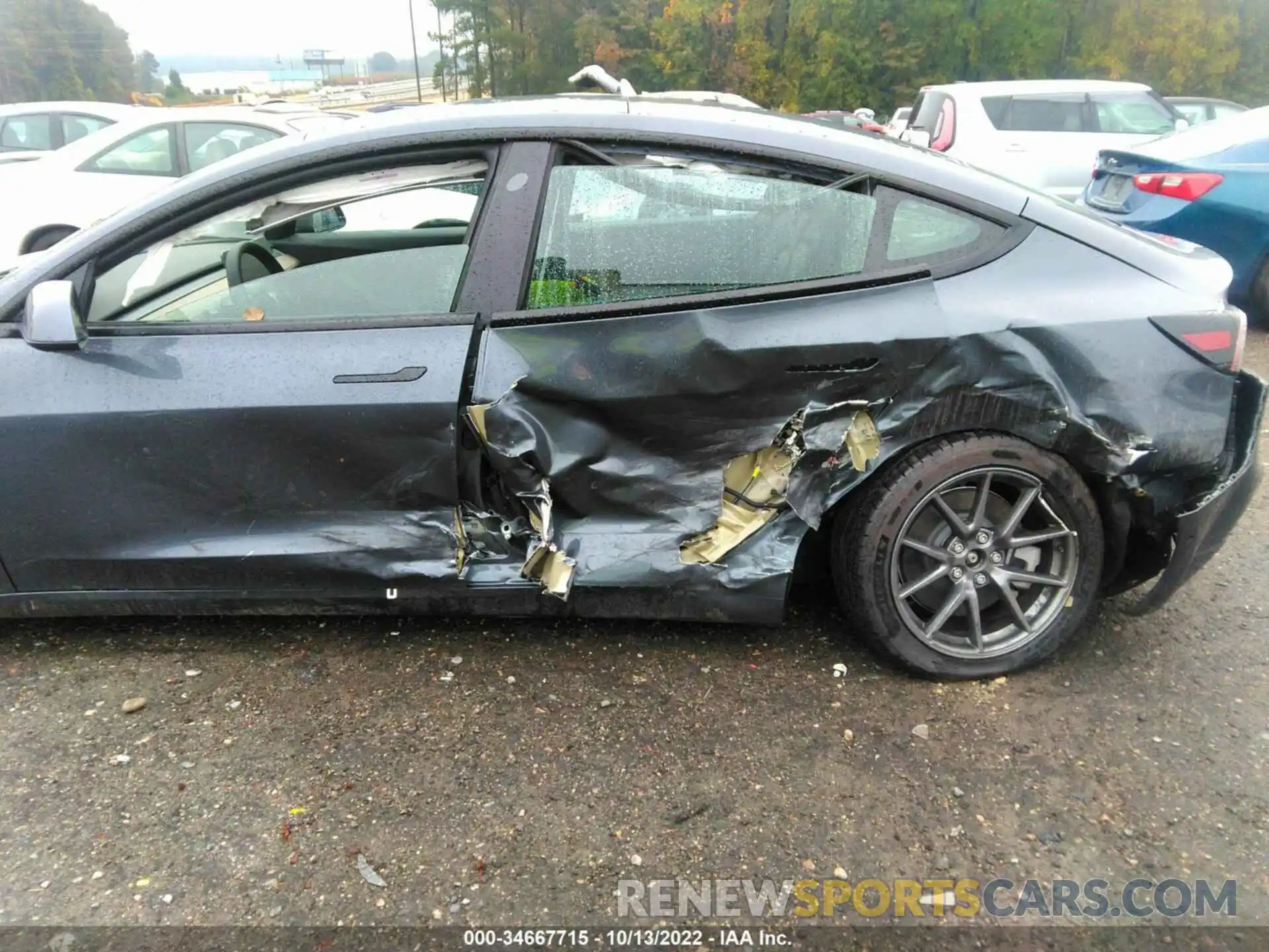 6 Photograph of a damaged car 5YJ3E1EBXMF853091 TESLA MODEL 3 2021