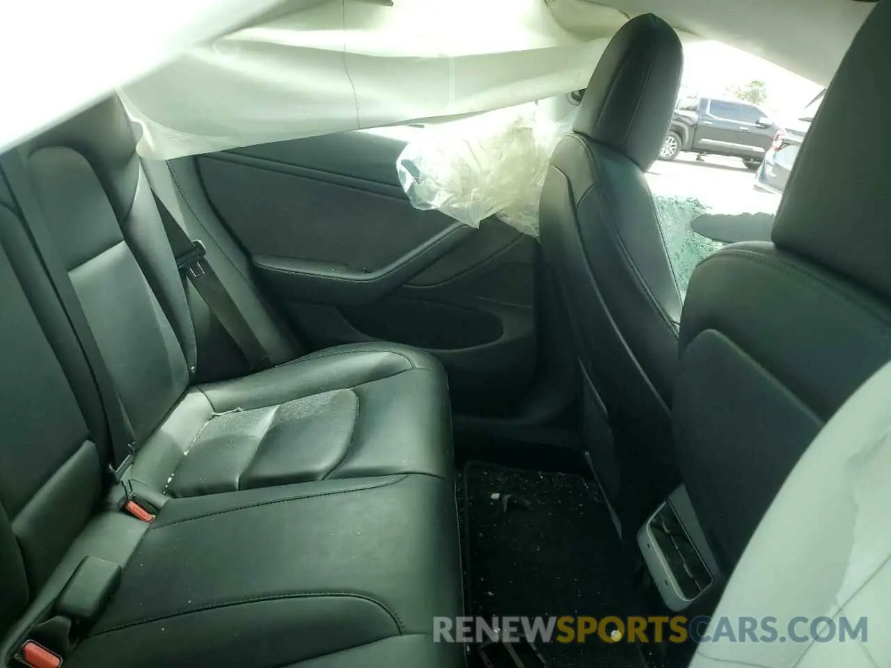 10 Photograph of a damaged car 5YJ3E1EBXMF855519 TESLA MODEL 3 2021
