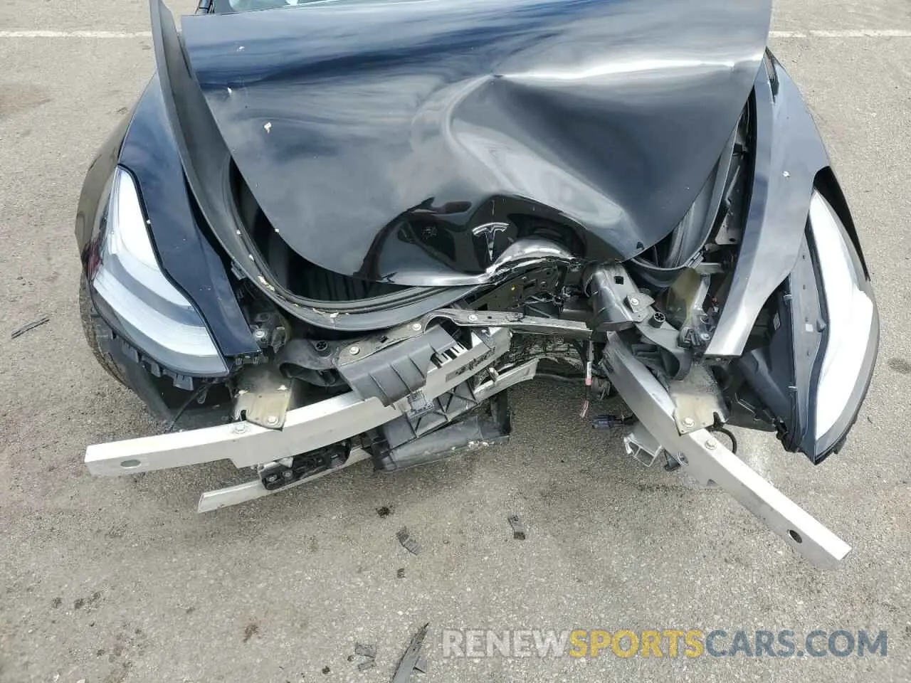 11 Photograph of a damaged car 5YJ3E1EBXMF855519 TESLA MODEL 3 2021