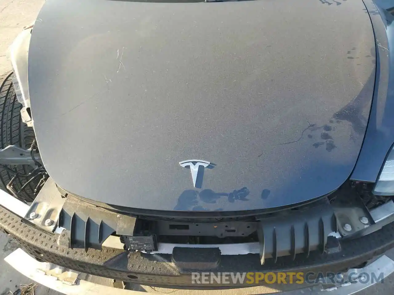 11 Photograph of a damaged car 5YJ3E1EBXMF855570 TESLA MODEL 3 2021