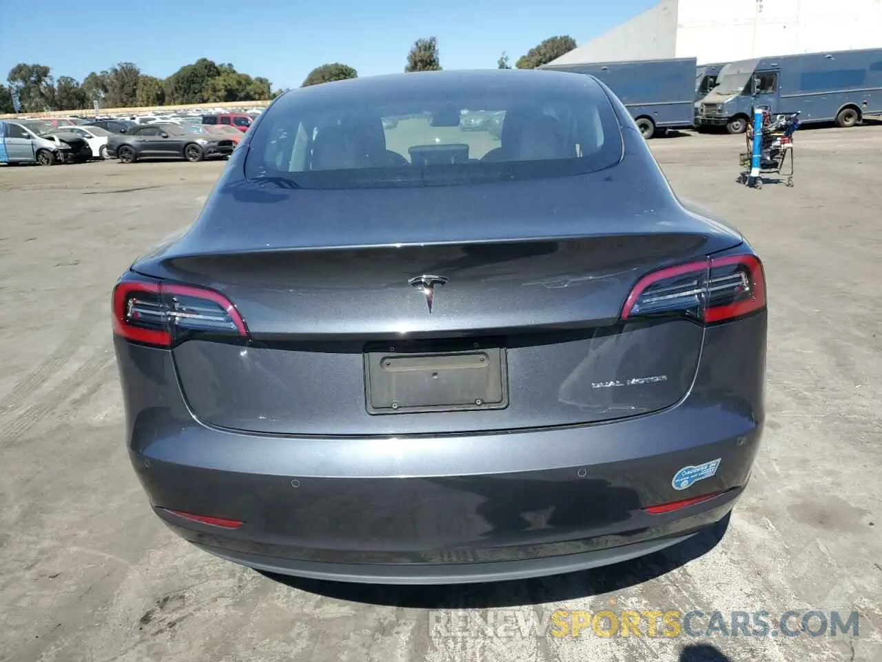 6 Photograph of a damaged car 5YJ3E1EBXMF879531 TESLA MODEL 3 2021