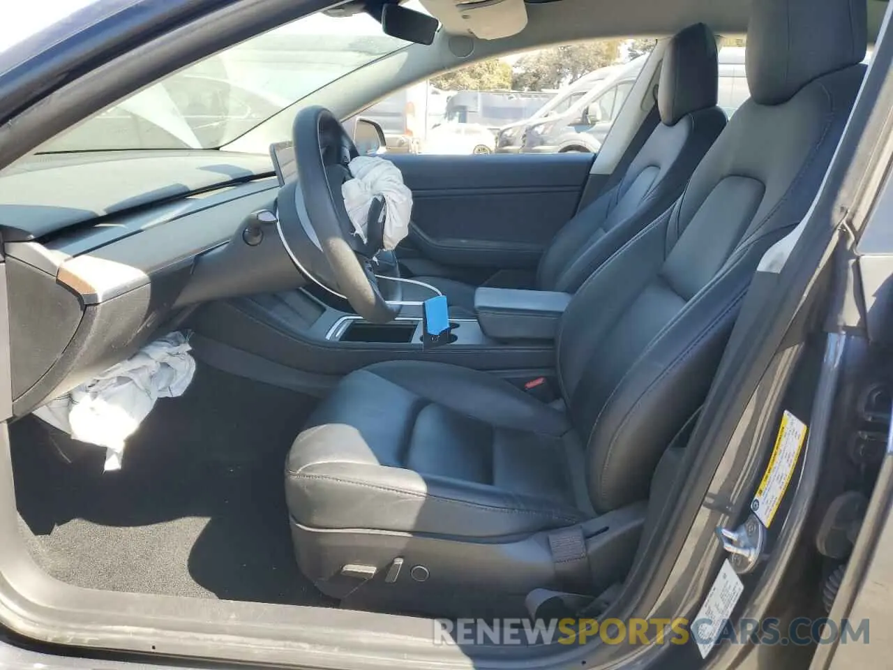 7 Photograph of a damaged car 5YJ3E1EBXMF879531 TESLA MODEL 3 2021