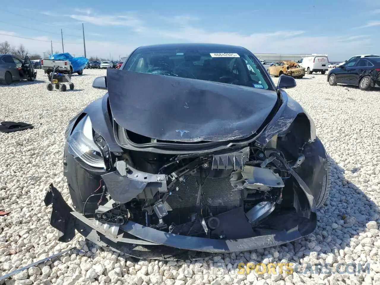 5 Photograph of a damaged car 5YJ3E1EBXMF902516 TESLA MODEL 3 2021