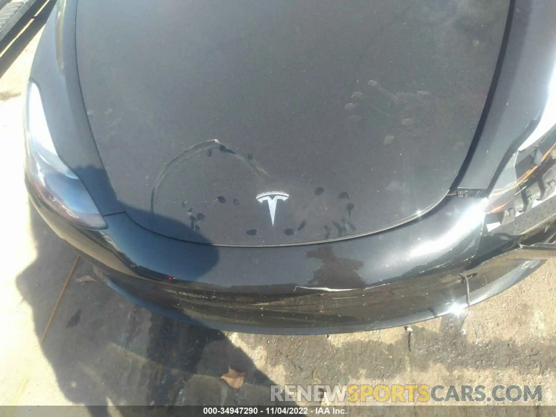 10 Photograph of a damaged car 5YJ3E1EBXMF915590 TESLA MODEL 3 2021