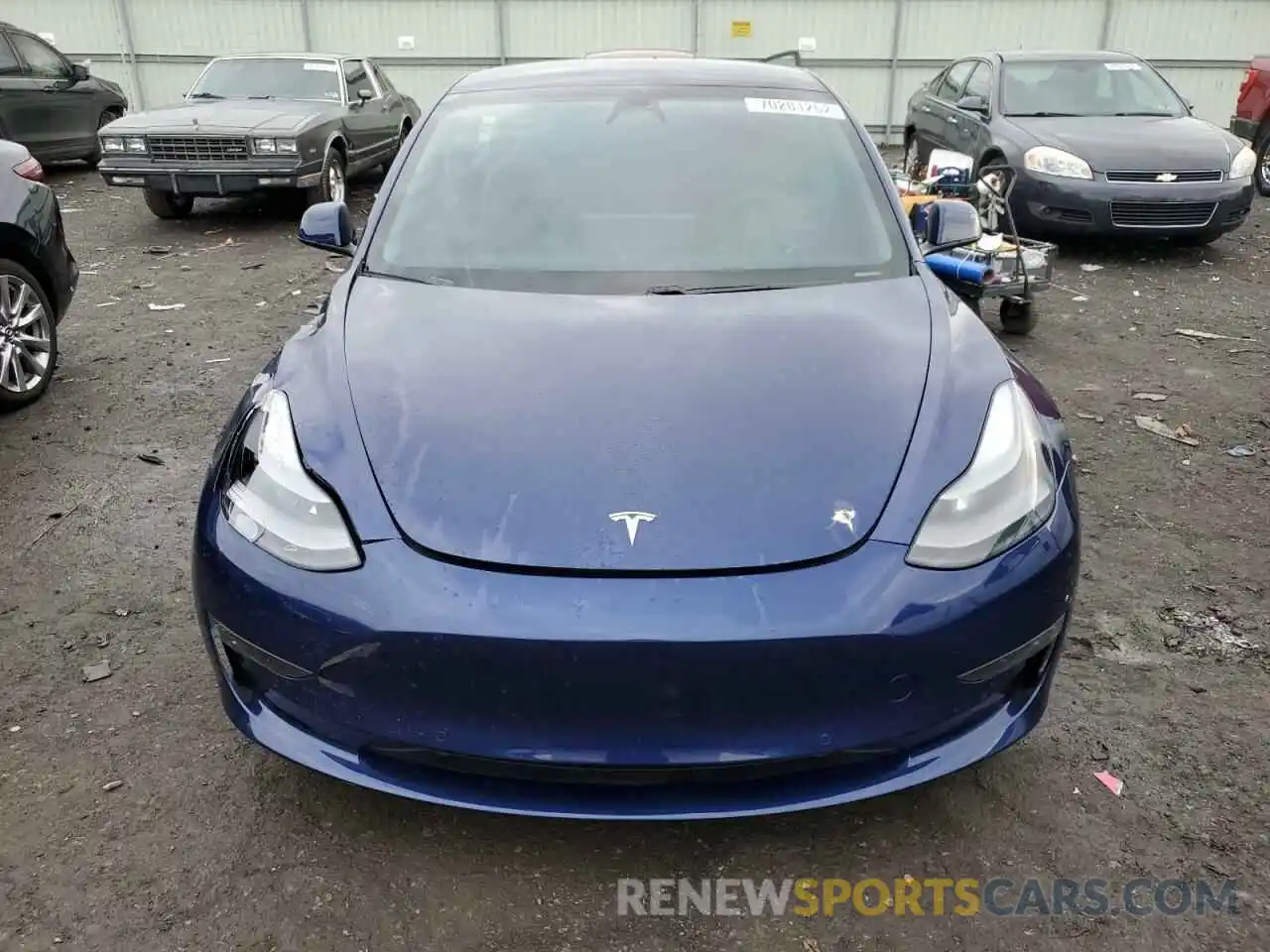 5 Photograph of a damaged car 5YJ3E1EBXMF923821 TESLA MODEL 3 2021