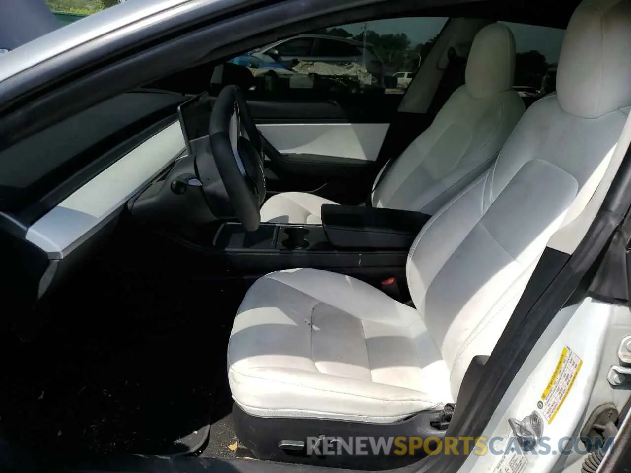 7 Photograph of a damaged car 5YJ3E1EBXMF925066 TESLA MODEL 3 2021