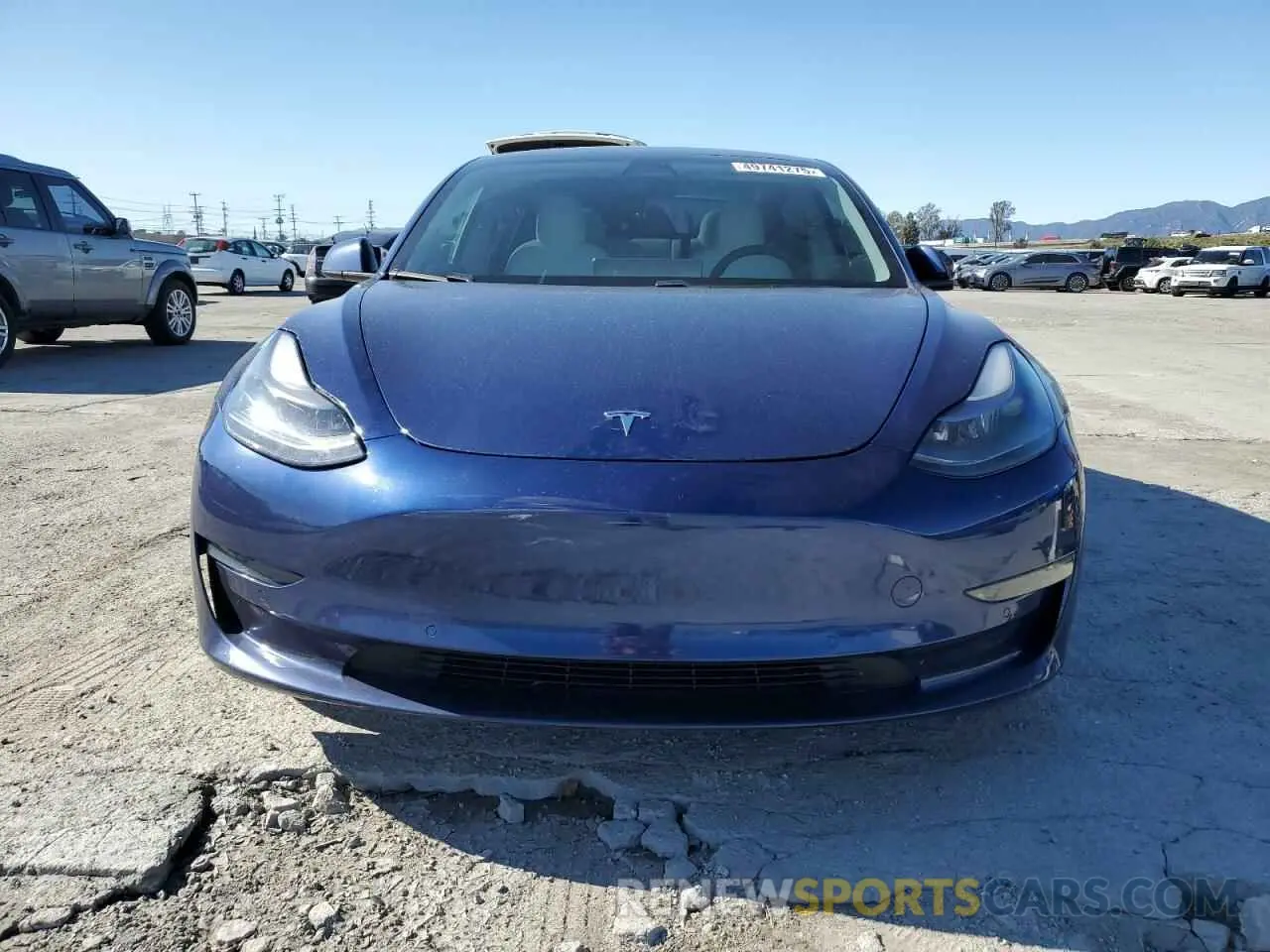 5 Photograph of a damaged car 5YJ3E1EBXMF925147 TESLA MODEL 3 2021