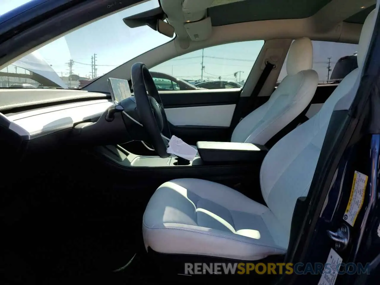 7 Photograph of a damaged car 5YJ3E1EBXMF925147 TESLA MODEL 3 2021