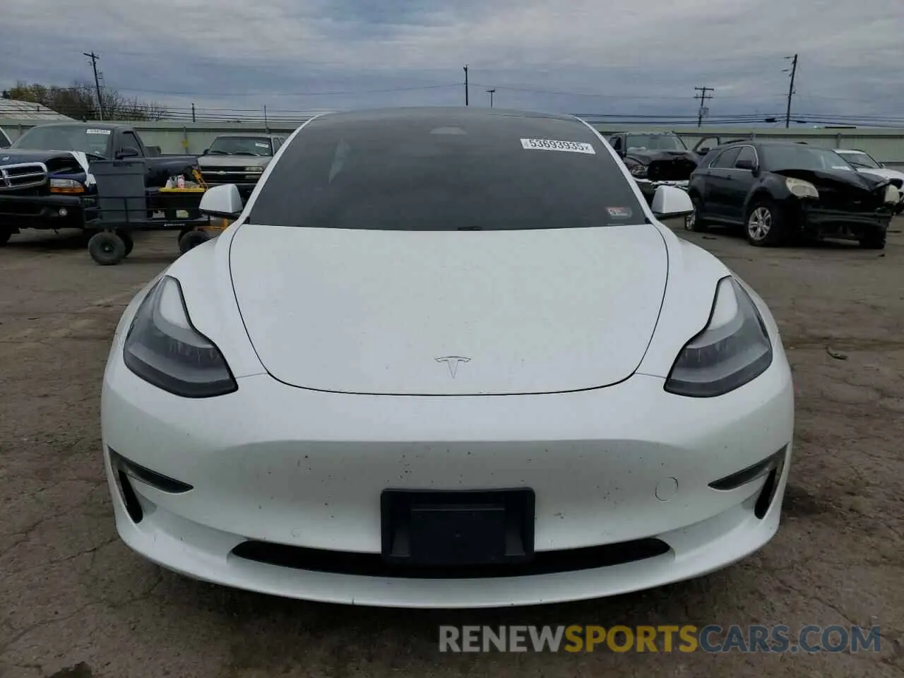5 Photograph of a damaged car 5YJ3E1EBXMF938965 TESLA MODEL 3 2021