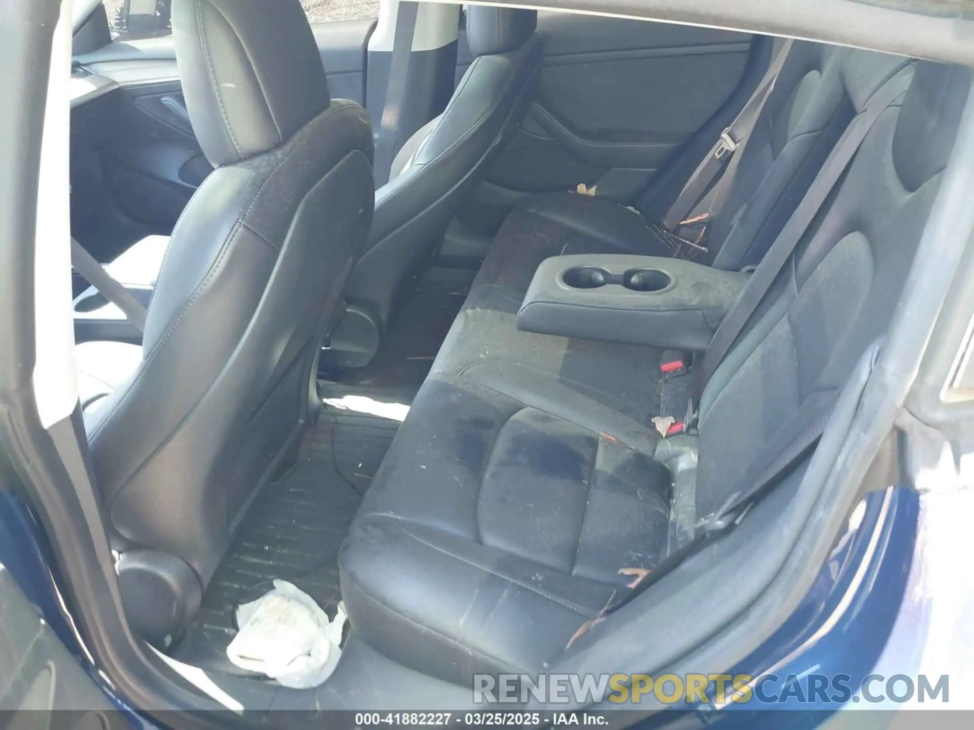 8 Photograph of a damaged car 5YJ3E1EBXMF961145 TESLA MODEL 3 2021