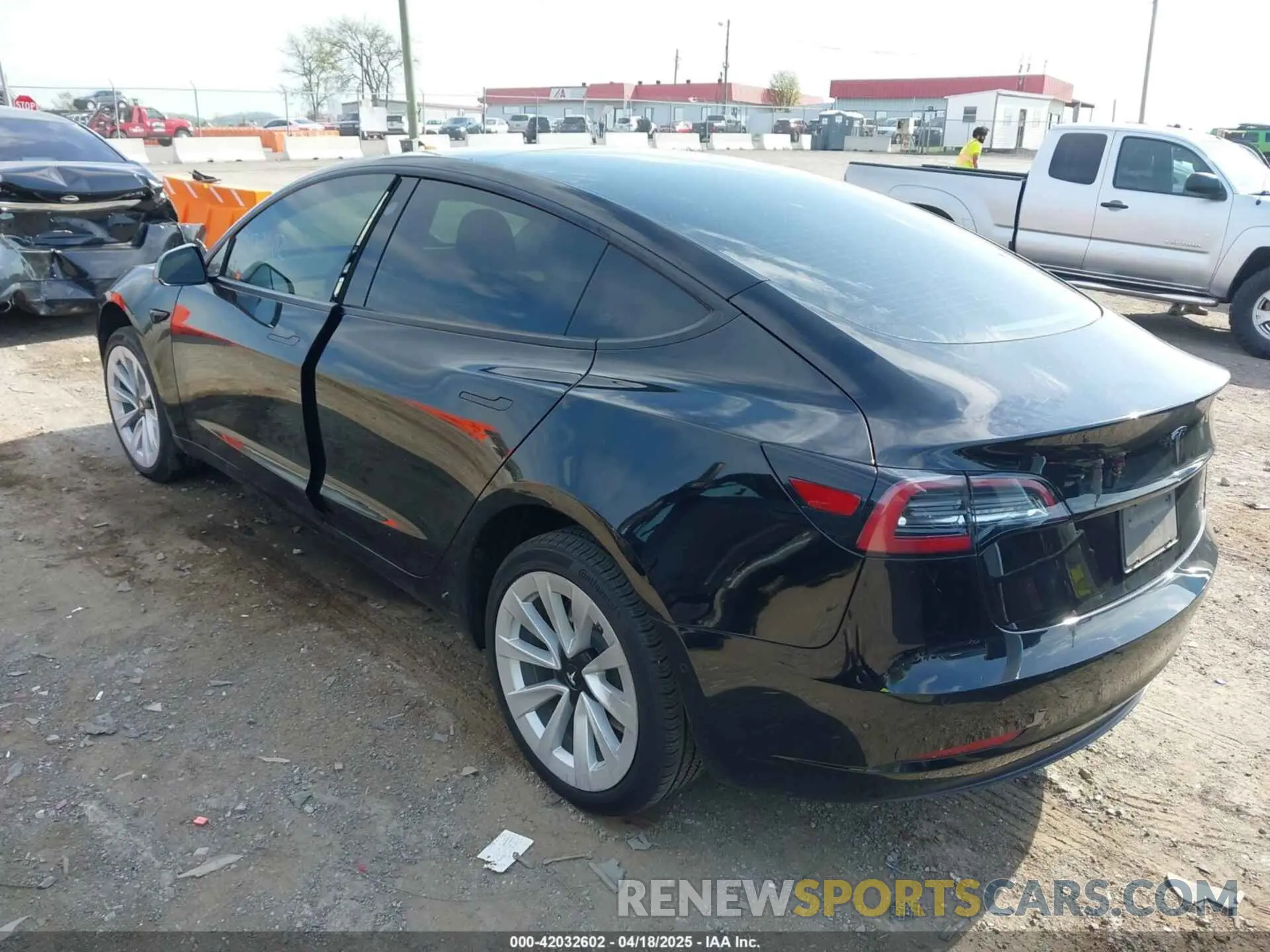 3 Photograph of a damaged car 5YJ3E1EBXMF974946 TESLA MODEL 3 2021