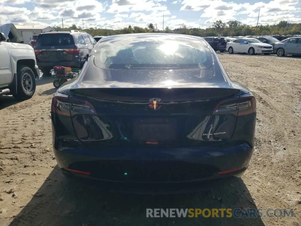 6 Photograph of a damaged car 5YJ3E1EBXMF987986 TESLA MODEL 3 2021