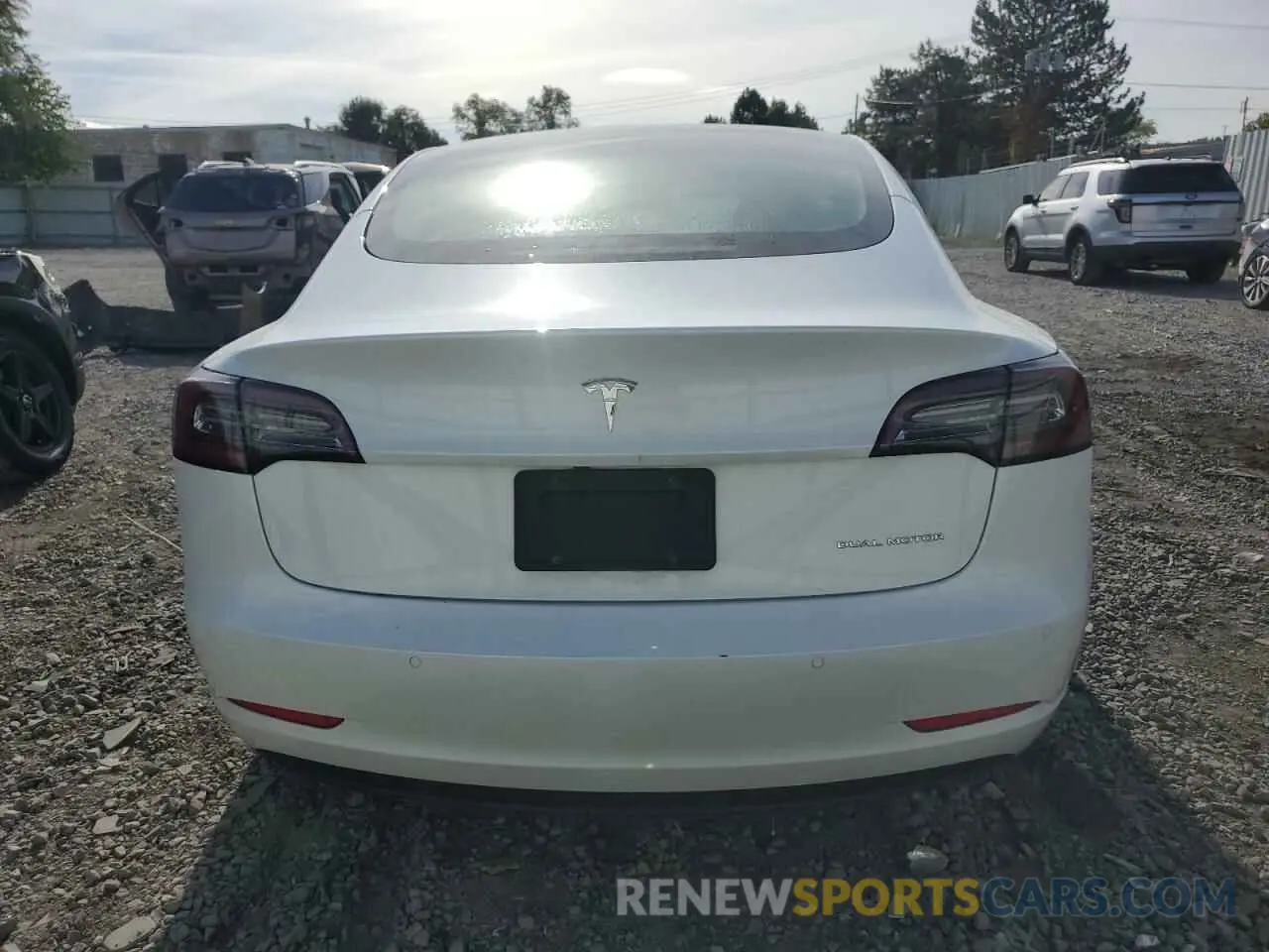 6 Photograph of a damaged car 5YJ3E1EBXMF992279 TESLA MODEL 3 2021