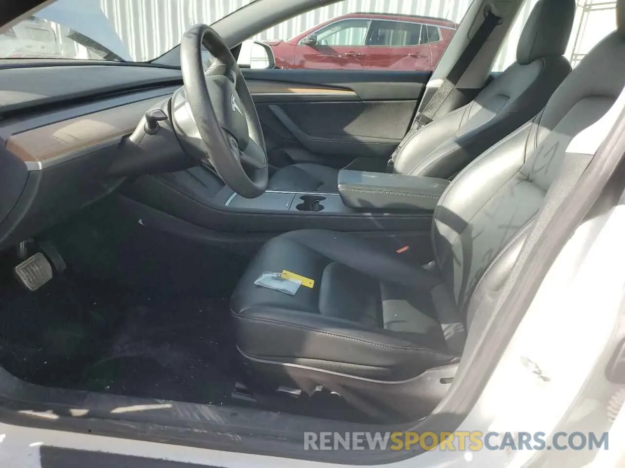 7 Photograph of a damaged car 5YJ3E1EBXMF992279 TESLA MODEL 3 2021