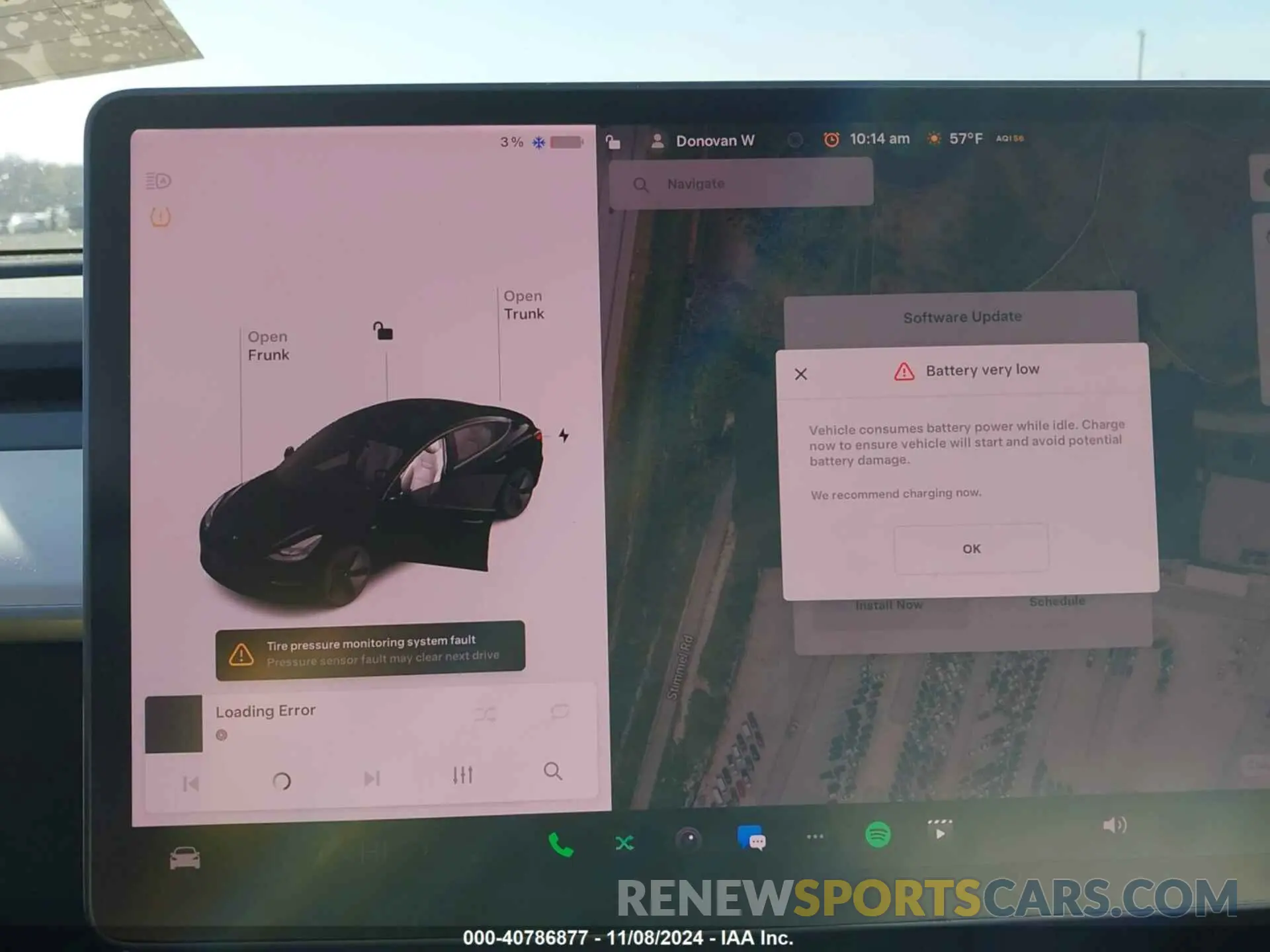19 Photograph of a damaged car 5YJ3E1EBXMF992833 TESLA MODEL 3 2021
