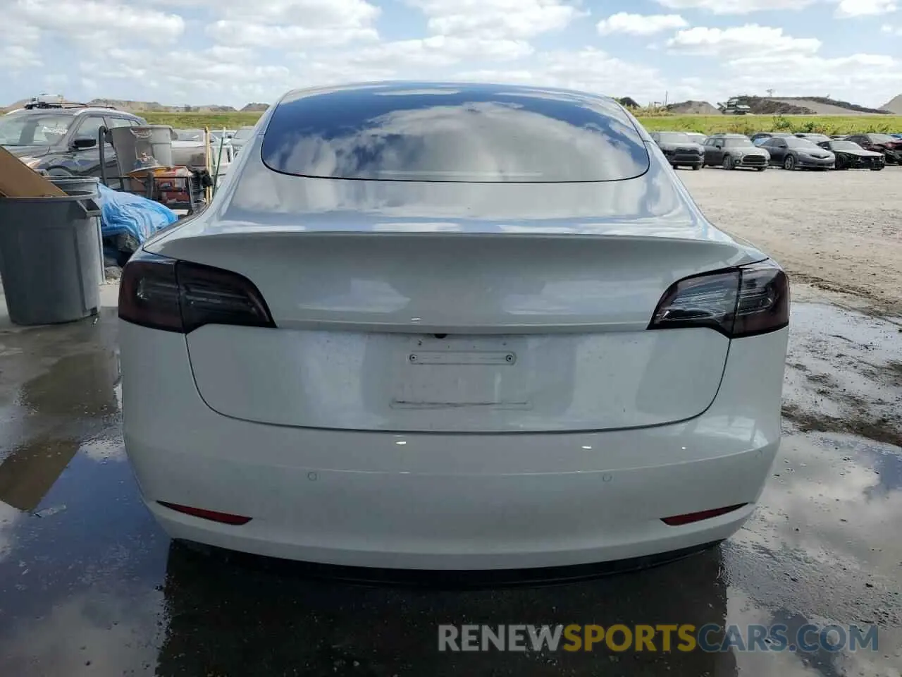 6 Photograph of a damaged car 5YJ3E1EBXMF993027 TESLA MODEL 3 2021