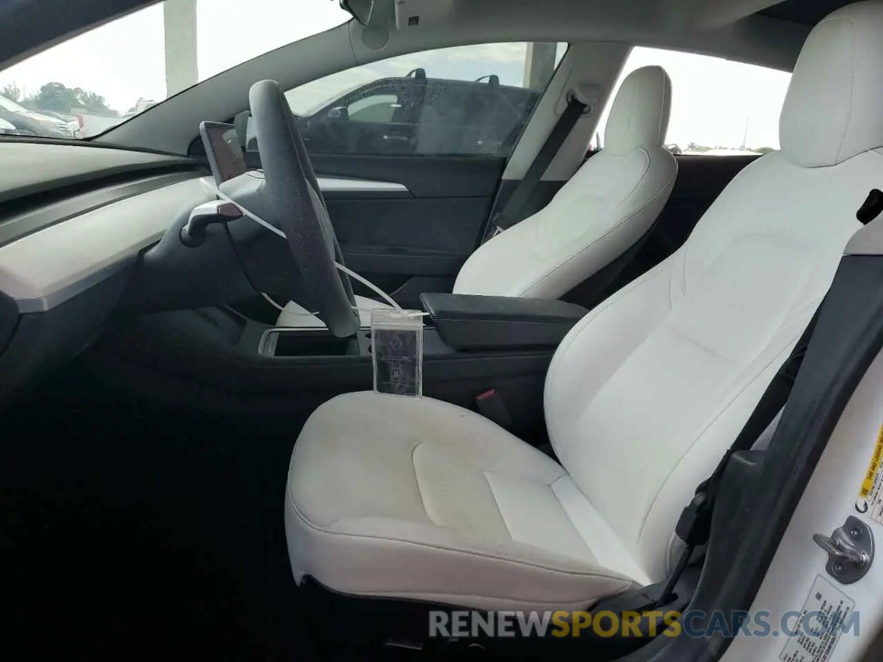 7 Photograph of a damaged car 5YJ3E1EBXMF993027 TESLA MODEL 3 2021