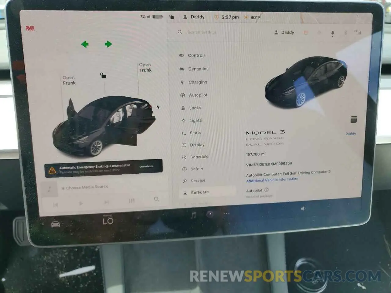 9 Photograph of a damaged car 5YJ3E1EBXMF999359 TESLA MODEL 3 2021