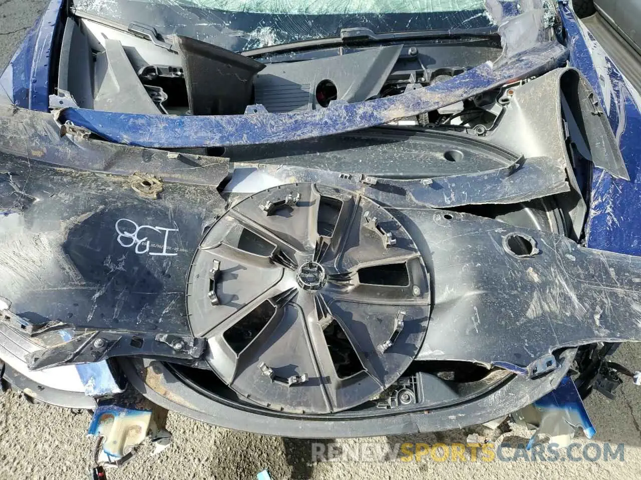11 Photograph of a damaged car 5YJ3E1EBXMF999443 TESLA MODEL 3 2021