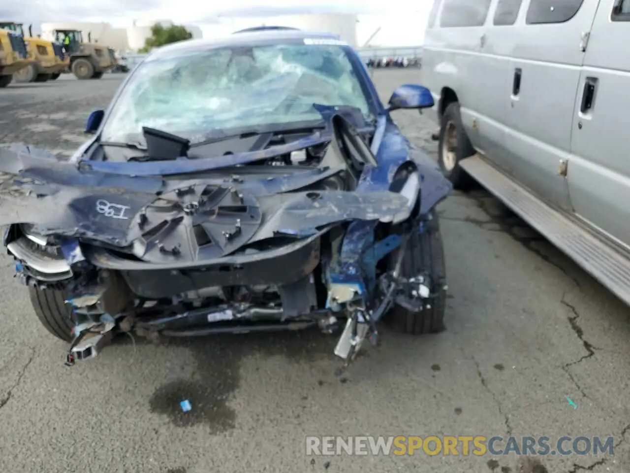 5 Photograph of a damaged car 5YJ3E1EBXMF999443 TESLA MODEL 3 2021