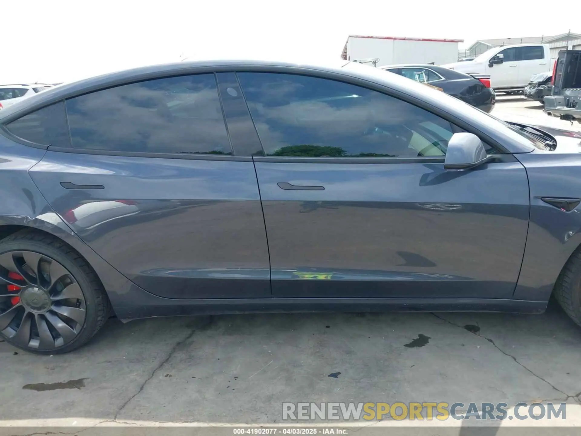 12 Photograph of a damaged car 5YJ3E1EC0MF060343 TESLA MODEL 3 2021