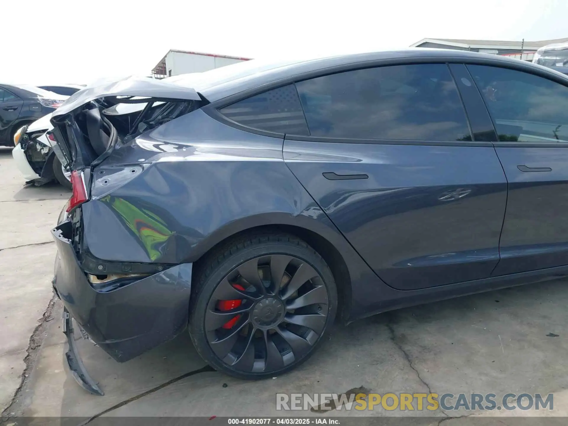 19 Photograph of a damaged car 5YJ3E1EC0MF060343 TESLA MODEL 3 2021