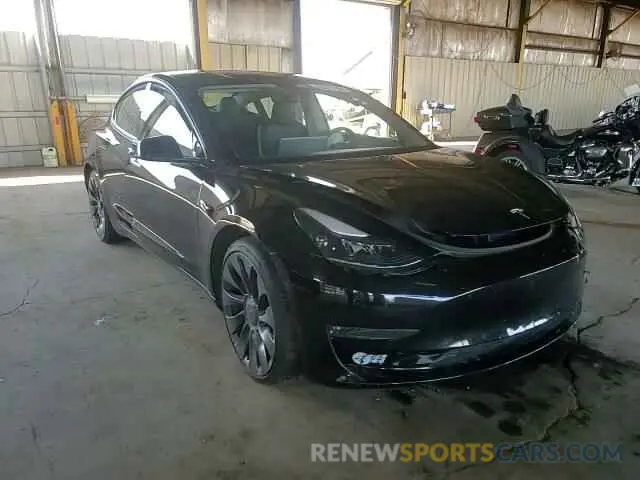 11 Photograph of a damaged car 5YJ3E1EC0MF060360 TESLA MODEL 3 2021