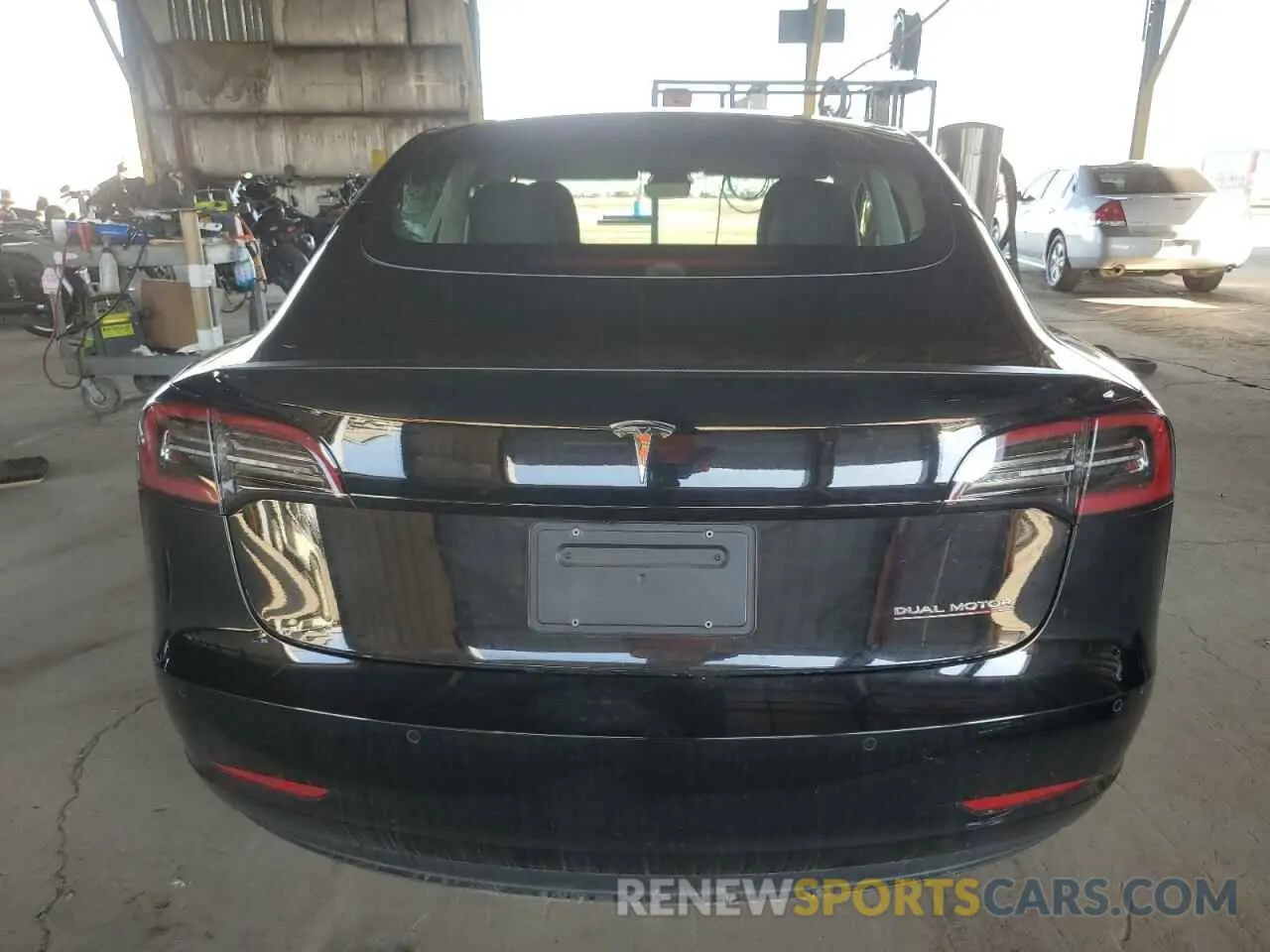 6 Photograph of a damaged car 5YJ3E1EC0MF060360 TESLA MODEL 3 2021