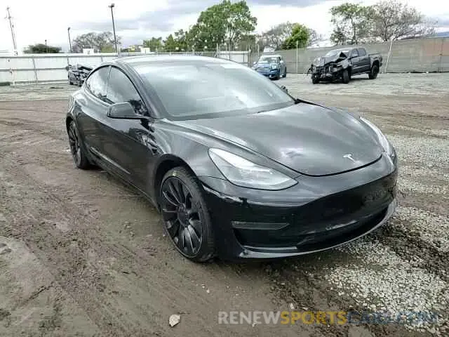 11 Photograph of a damaged car 5YJ3E1EC0MF075439 TESLA MODEL 3 2021