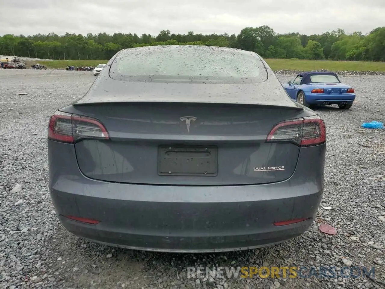6 Photograph of a damaged car 5YJ3E1EC0MF913646 TESLA MODEL 3 2021