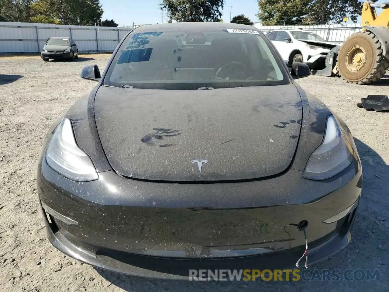 5 Photograph of a damaged car 5YJ3E1EC1MF005769 TESLA MODEL 3 2021