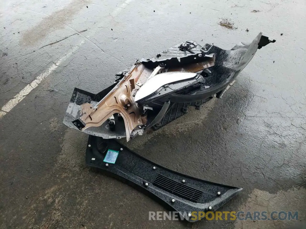 14 Photograph of a damaged car 5YJ3E1EC1MF074350 TESLA MODEL 3 2021