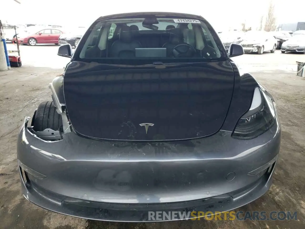 5 Photograph of a damaged car 5YJ3E1EC1MF074350 TESLA MODEL 3 2021