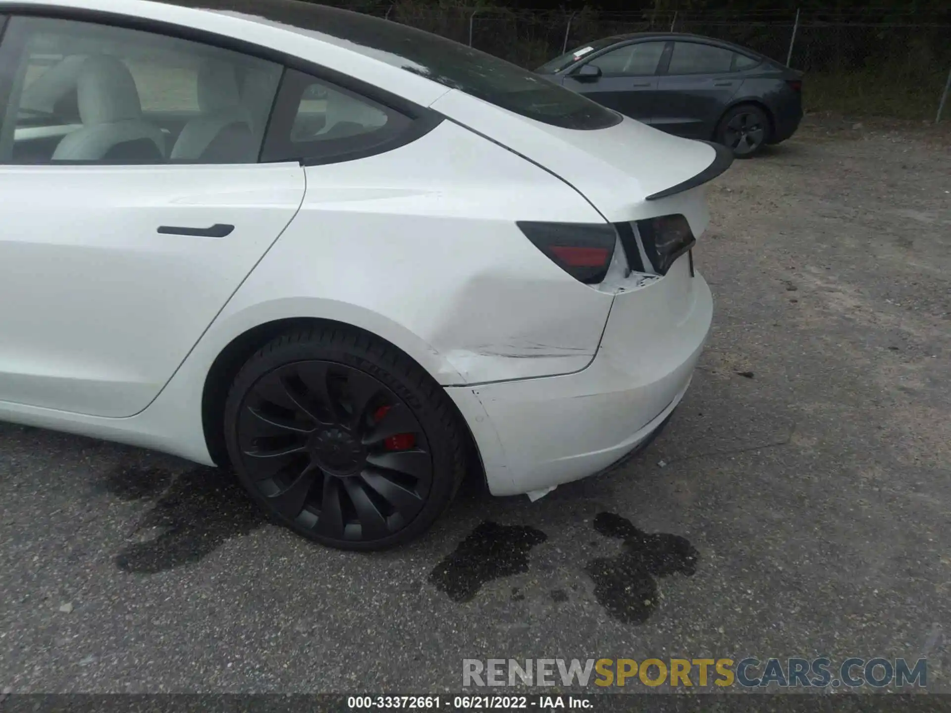 6 Photograph of a damaged car 5YJ3E1EC2MF026534 TESLA MODEL 3 2021