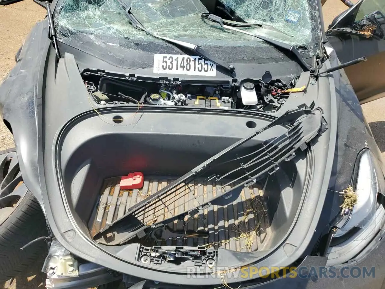 11 Photograph of a damaged car 5YJ3E1EC2MF055810 TESLA MODEL 3 2021