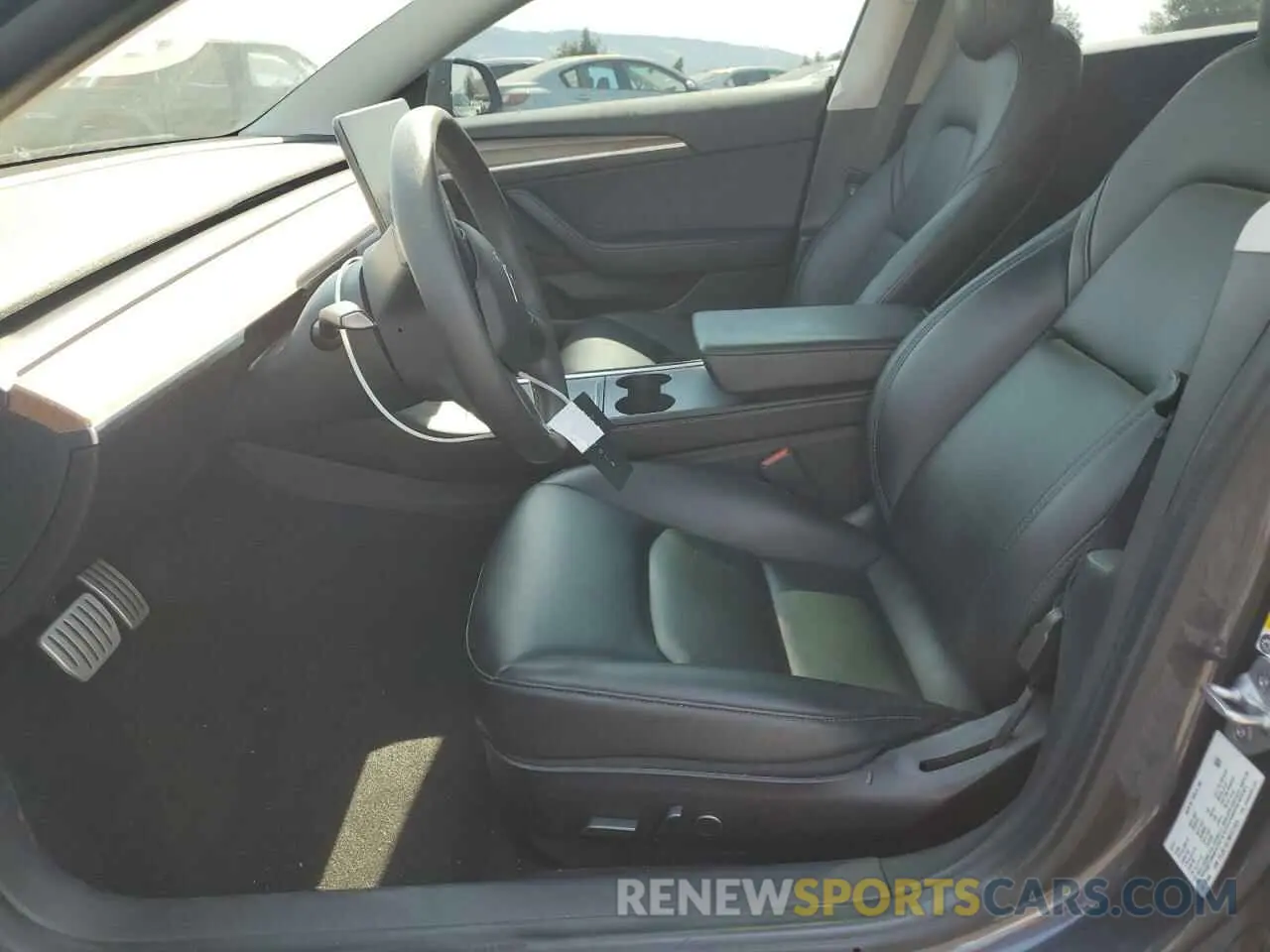 7 Photograph of a damaged car 5YJ3E1EC2MF072929 TESLA MODEL 3 2021