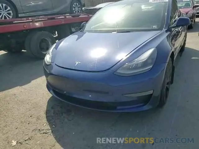 11 Photograph of a damaged car 5YJ3E1EC2MF086958 TESLA MODEL 3 2021