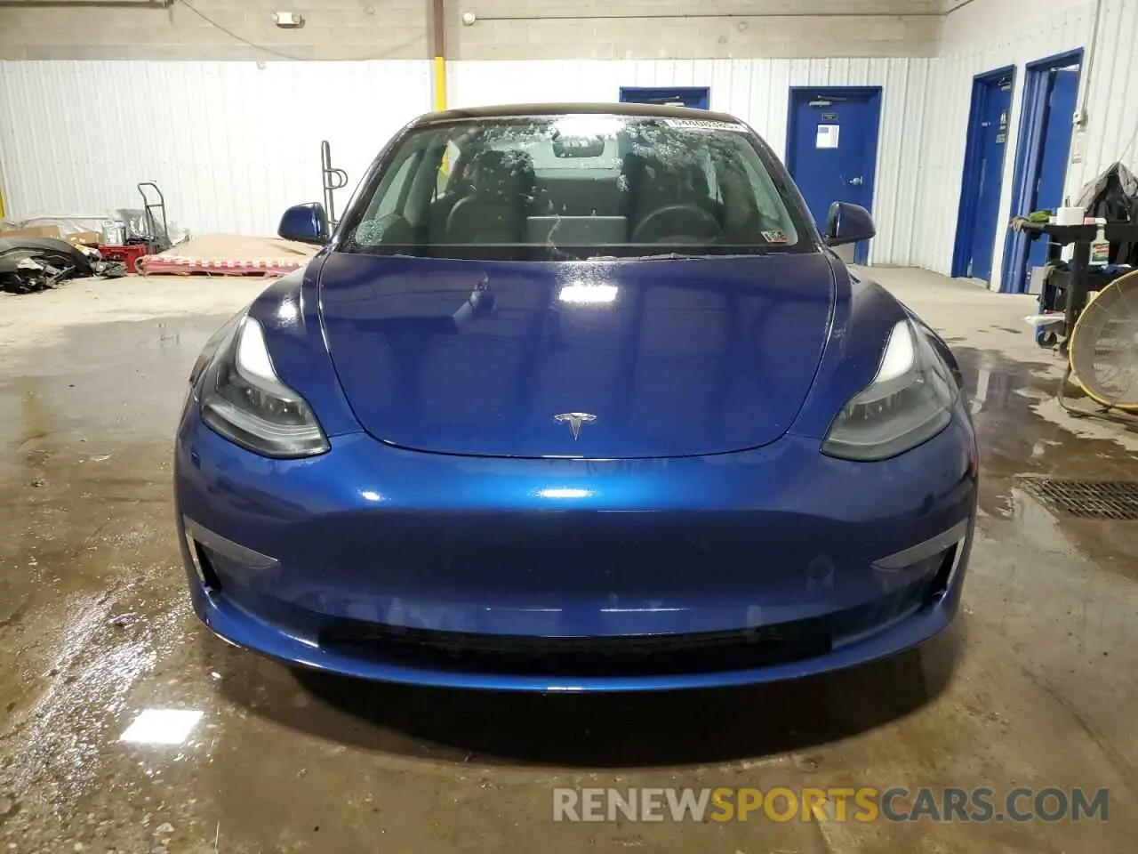 5 Photograph of a damaged car 5YJ3E1EC2MF086958 TESLA MODEL 3 2021