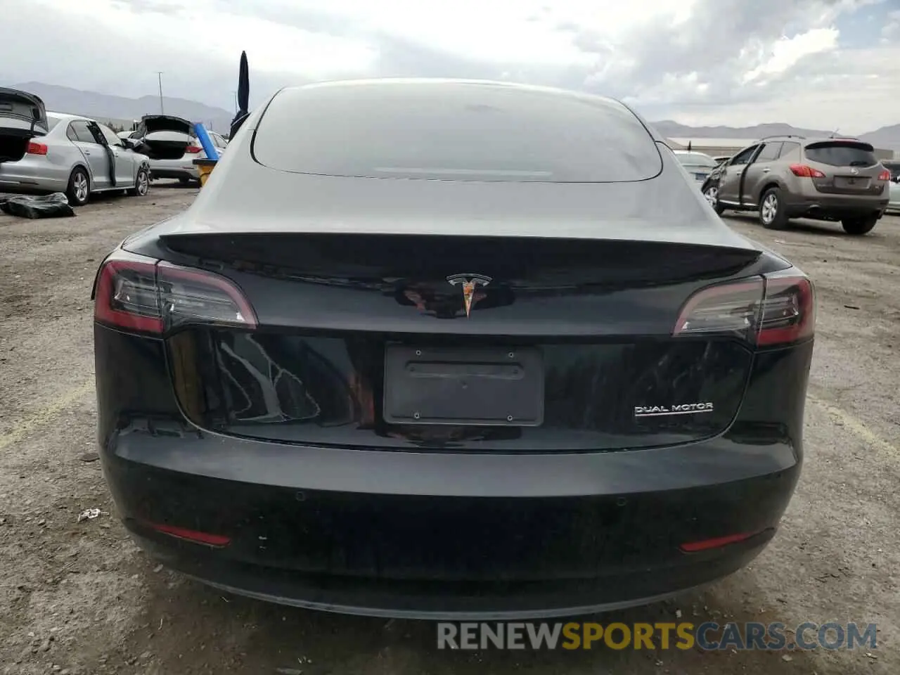 6 Photograph of a damaged car 5YJ3E1EC2MF984962 TESLA MODEL 3 2021