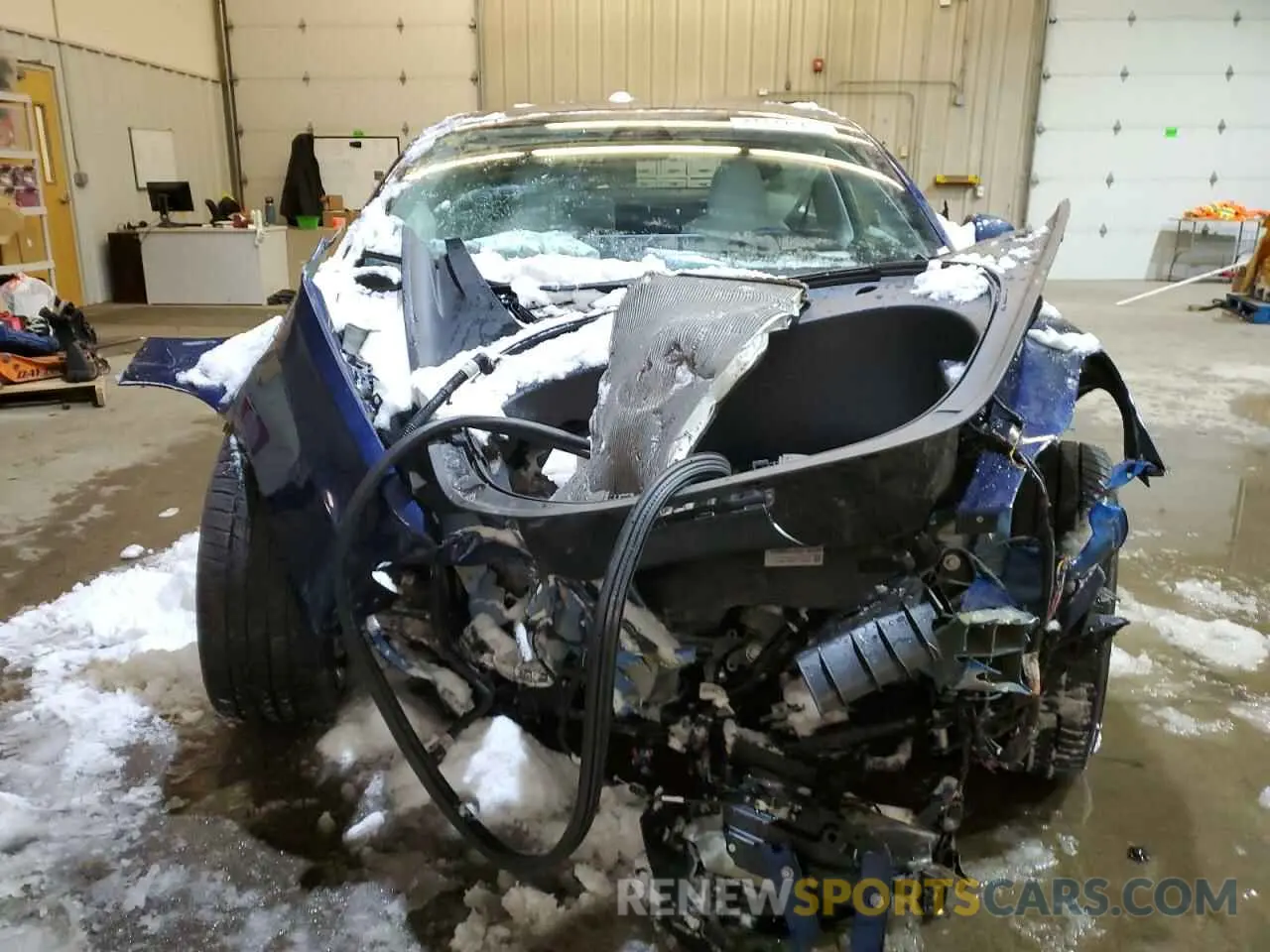 5 Photograph of a damaged car 5YJ3E1EC2MF985030 TESLA MODEL 3 2021