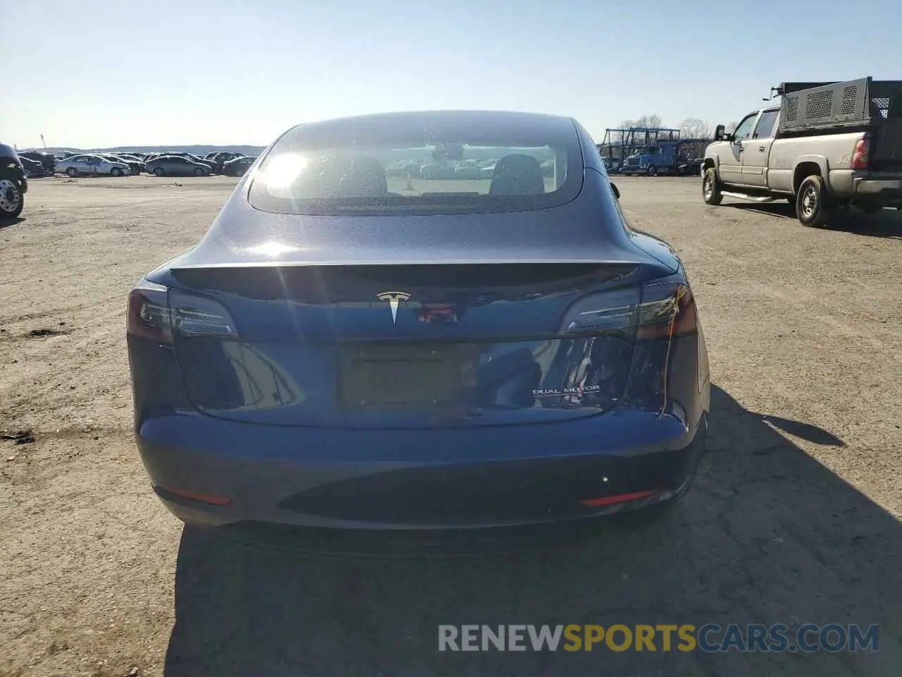 6 Photograph of a damaged car 5YJ3E1EC3MF020371 TESLA MODEL 3 2021
