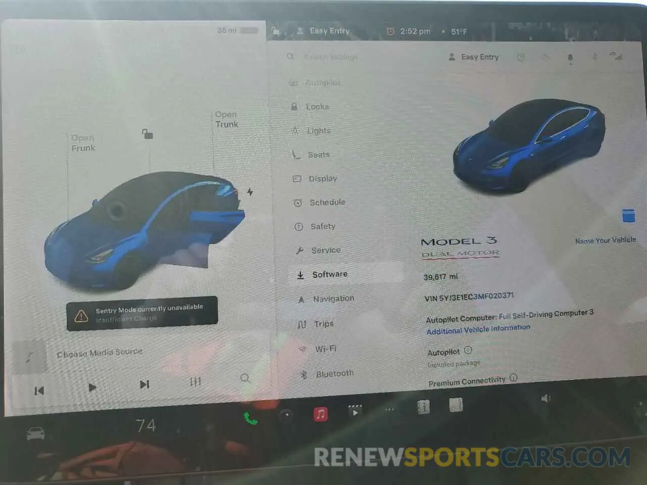 9 Photograph of a damaged car 5YJ3E1EC3MF020371 TESLA MODEL 3 2021