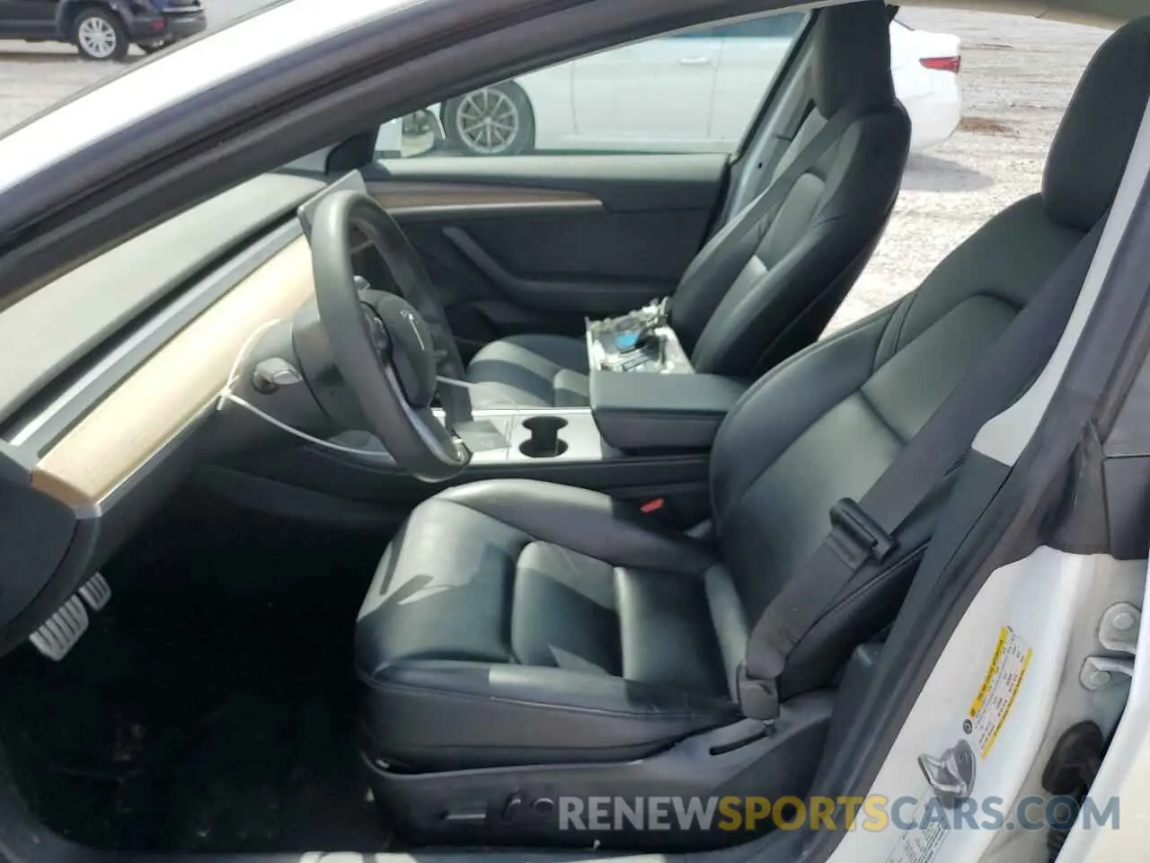 7 Photograph of a damaged car 5YJ3E1EC3MF030866 TESLA MODEL 3 2021
