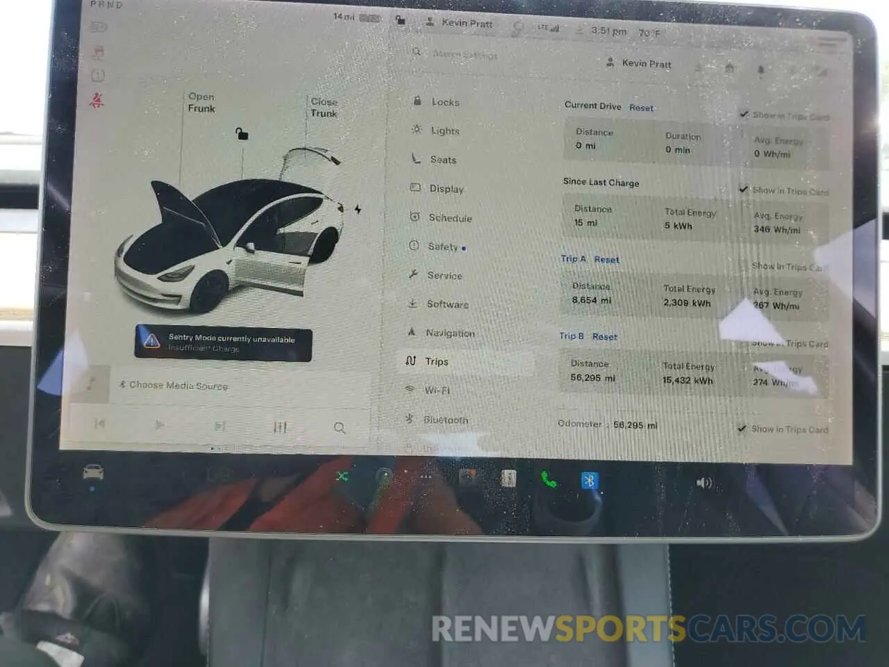 9 Photograph of a damaged car 5YJ3E1EC3MF030866 TESLA MODEL 3 2021